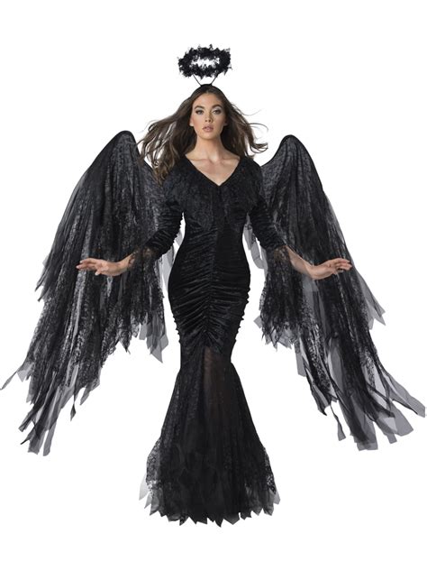 Splendiferous Costumes Fallen Heavenly Angel Womens Halloween Fancy
