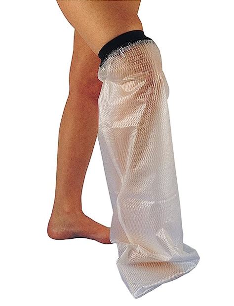 Waterproof Cast And Dressing Protector Leg Cover Reusable Cast And