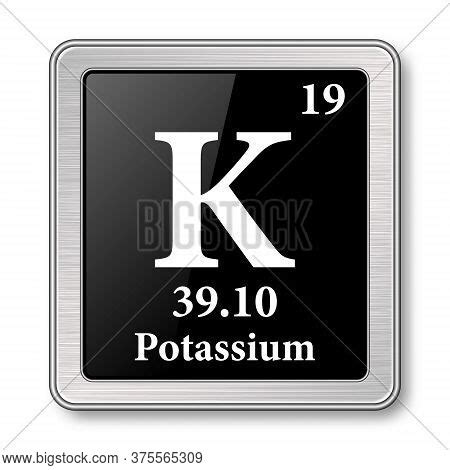 Potassium Symbol Vector Photo Free Trial Bigstock