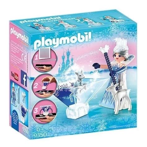 Playmobil 9350 Princesa De Cristal Magic Playmogram 13 Pzs Mercadolibre