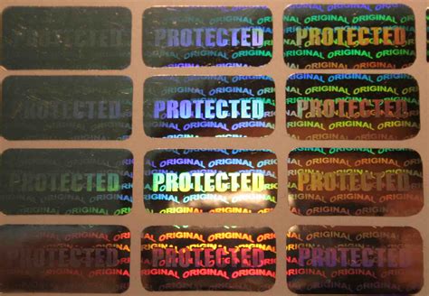 Holosticker Hologram Security Labels