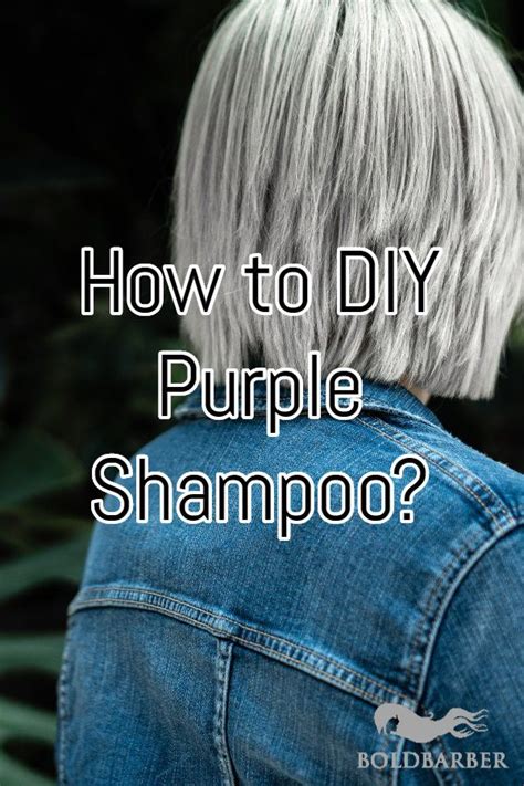 It has zero pigment in it's formula so it won't interfere with the toning power of your purple shampoo. How to DIY Purple Shampoo? | Purple shampoo, Purple ...