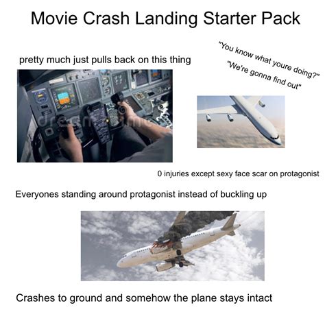 Movie Crash Landing Starter Pack Rstarterpacks Starter Packs