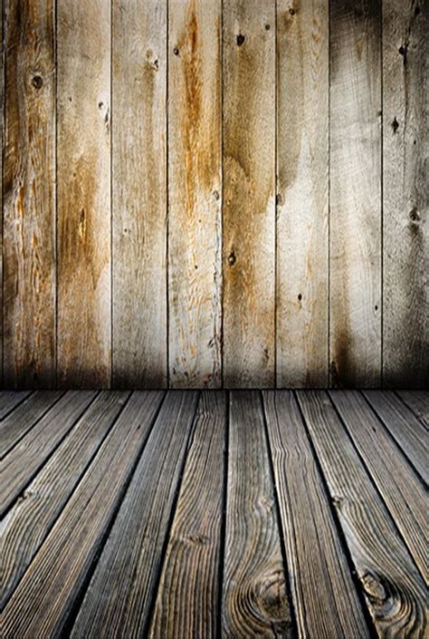 Wood Floor Photography Backdrops Art Fabric Weathered Plank Backdrops