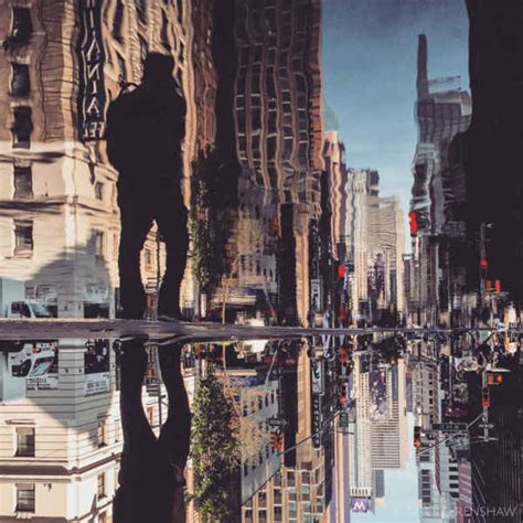 Photographer Captures The Amazing Reflections Of Puddles In New Yorks