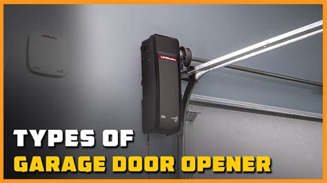 Types Of Garage Door Opener Youtube