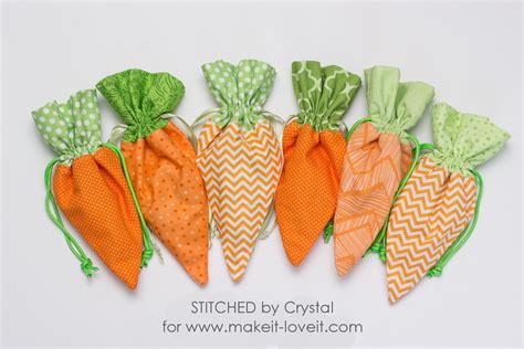 Sew A Carrot Treat Bag For Easter Make It And Love It