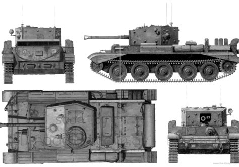 Cromwell Tank Drawings Dimensions Figures Download Drawings