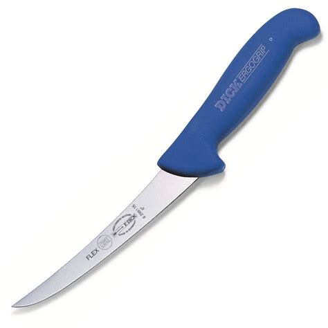 f dick ergogrip 6 15cm curved flexible boning knife 8298115 blue 4009215060638 ebay