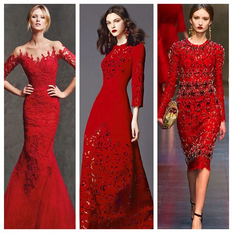 С чем носить красное платье: фото, рекомендации