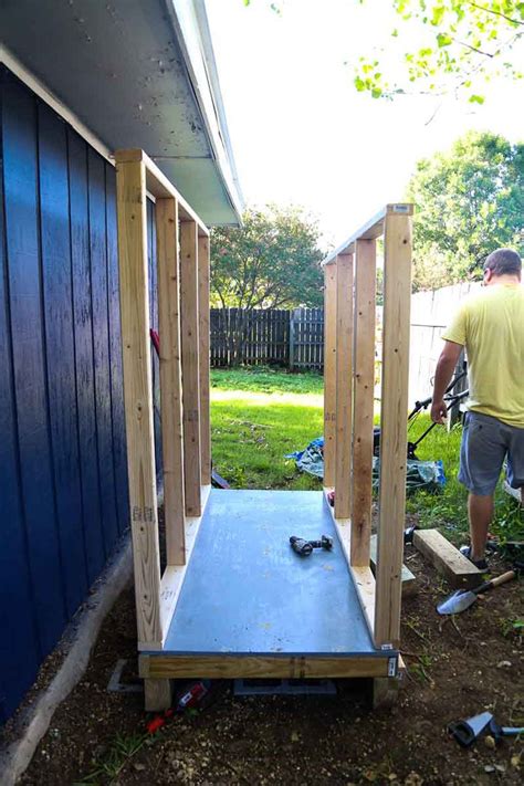 The two layer wood storage shed How to Build a Small Wooden Shed | Building a shed, Wooden sheds, Shed plans