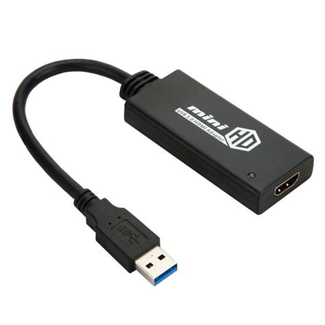 Hdmi to vga adapter audio cables converter male to female hd 1080p for pc laptop tv box projector cable. USB 3.0 To HDMI HD 1080P Video Cable Adapter Converter for ...