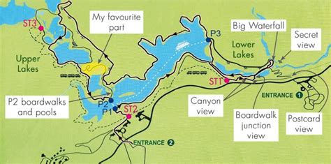 √ Krka National Park Walking Map