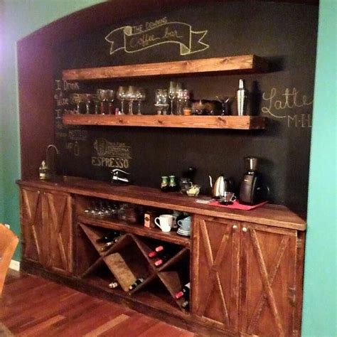 20 Rustic Coffee Bar Ideas Decoomo