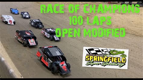 15 Scale Rc Dirt Oval Open Mod 100 Laps Race Of Champions Youtube