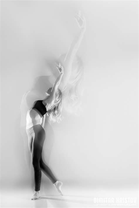 Ballet Dancer Black And White Photography