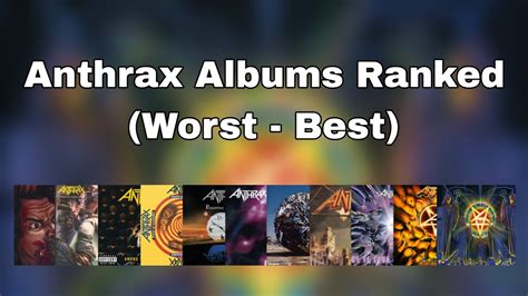Anthrax Albums Ranked Worst Best Youtube