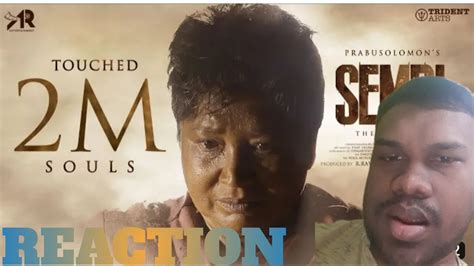 Sembi Official Trailer Reaction Prabusolomon Ashwin Kumar Kovai Sarala