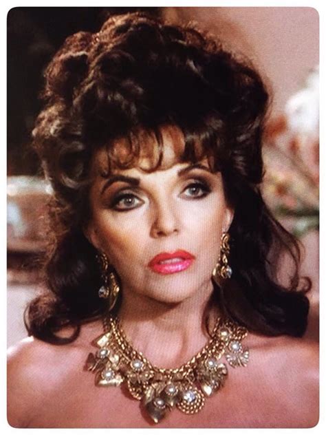 joan collins as alexis colby on dynasty joan collins glamour joan