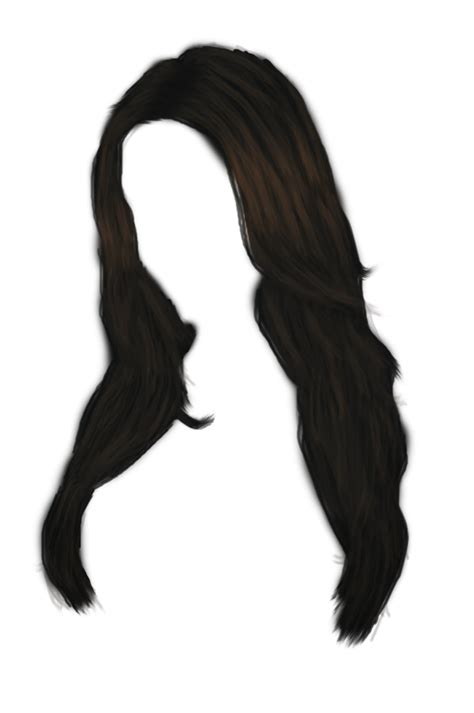 Black Hair Brown Hair Clip Art Women Hair Png Image Png Download