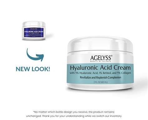 Agelyss Hyaluronic Acid Cream Does This Product Work
