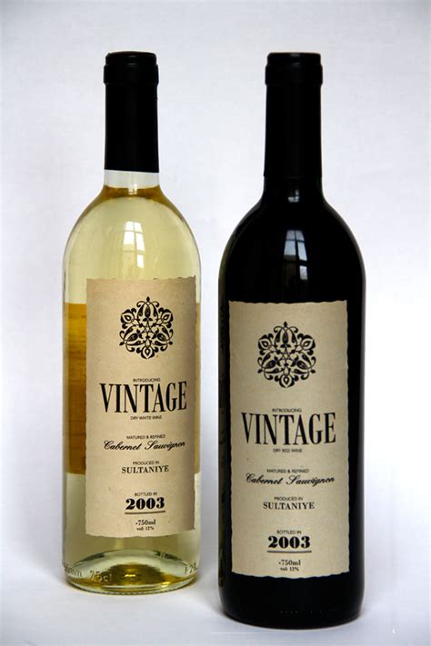 Vintage Wine On Behance