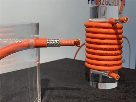 Charged Evs Coficab Develops Innovative High Voltage Shielded Cable