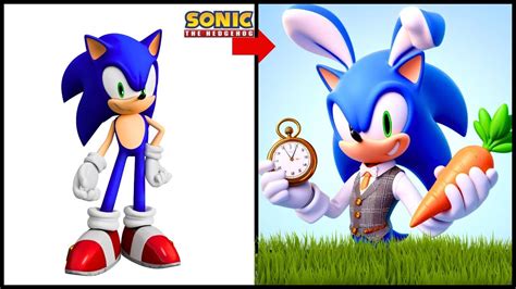 Sonic The Hedgehog All Characters As Rabbit Youtube
