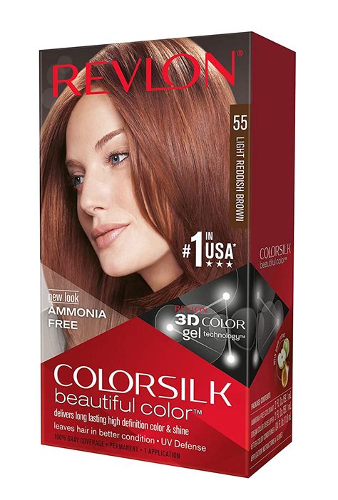 Revlon Colorsilk Beautiful Color Light Reddish Brown Lazada Ph