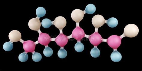 Molécula De La Glucosa Fórmula Molecular C6h12o6 Ilustración 3d Stock
