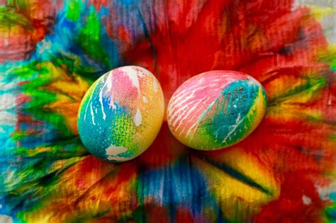 Easy Tie Dye Easter Eggs4 Everybodycraves
