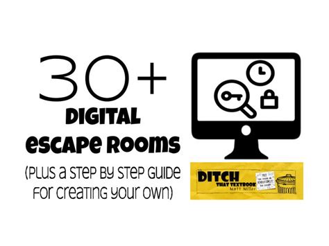 40 Free Digital Escape Rooms Plus A Step By Step Guide For Creating