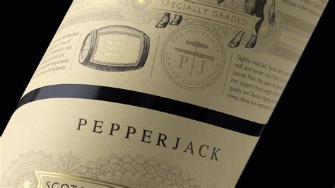 Pepperjack Graded Collection Wine Dieline Design Branding