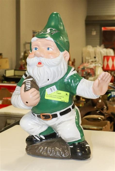The saskatchewan roughriders are a professional canadian football team based in regina, saskatchewan. VINTAGE SASKATCHEWAN ROUGHRIDERS GNOME
