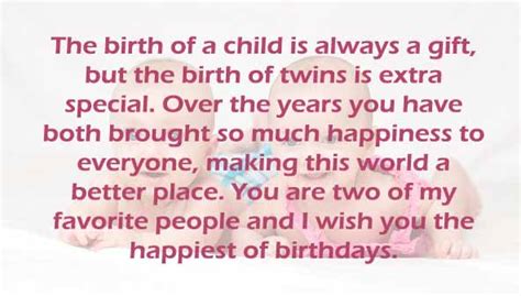Happy Birthday Twins Wishes And Quotes 2happybirthday