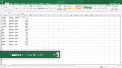 Excel Modulo Crear Una Tabla En Excel Vrogue
