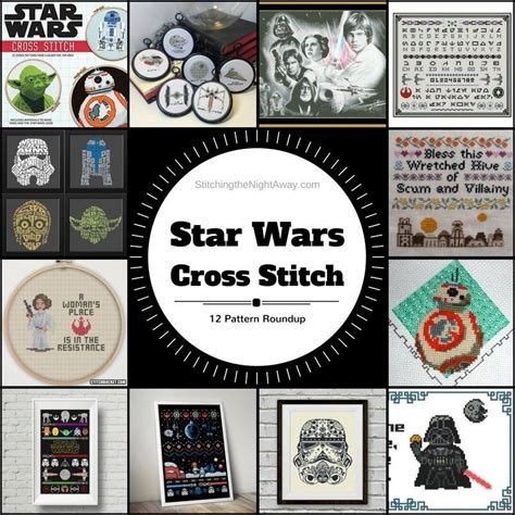 20 Star Wars Cross Stitch Pattern Roundup Cross Stitch Patterns