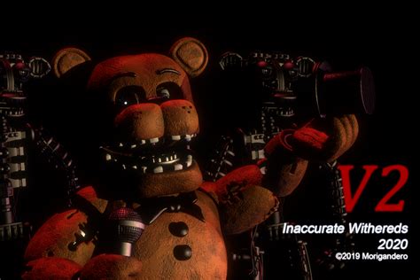 Inaccurate Withered Freddy (fnaf 2 teaser remake) : fivenightsatfreddys