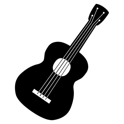 Download Free Guitar Acoustic Vector Black Free Clipart Hq Icon Favicon