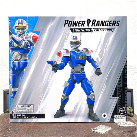 Hasbro Lightning Collection Power Rangers Turbo Blue Senturion Shopee
