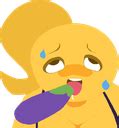 Eggplant Bj Discord Emoji