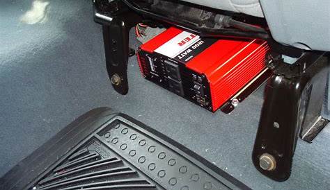 how to install power inverter in truck