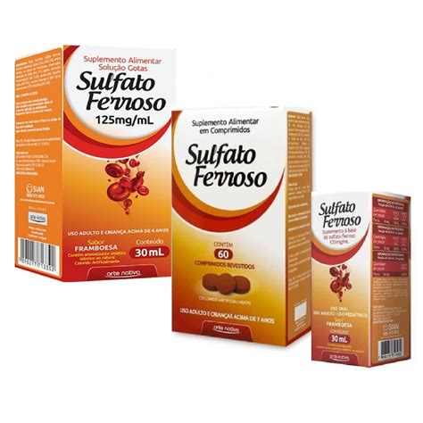 Sulfato Ferroso Vitaminas Arte Nativa Shopee Brasil