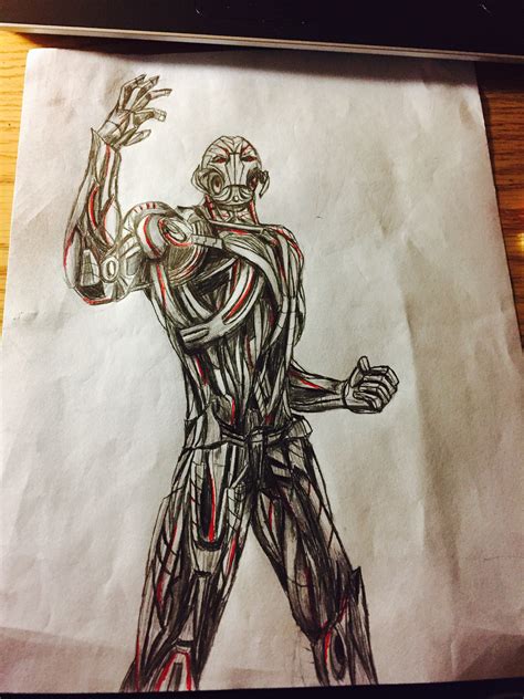 My Ultron Drawing Marvelstudios