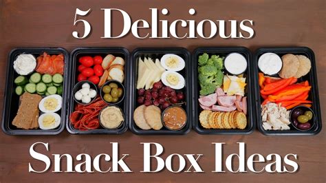 5 Delicious Snack Box Ideas Back To School 2016 Healthy Bedtime