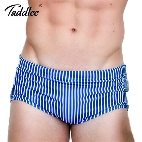 Taddlee Brand Sexy Men Swimsuits Brief Swimwear Bikini Low Rise Summer Men S Swimming Boxer