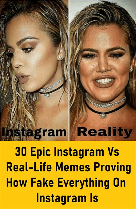 Epic Instagram Vs Real Life Memes Proving How Fake Everything On Instagram Is Instagram Vs