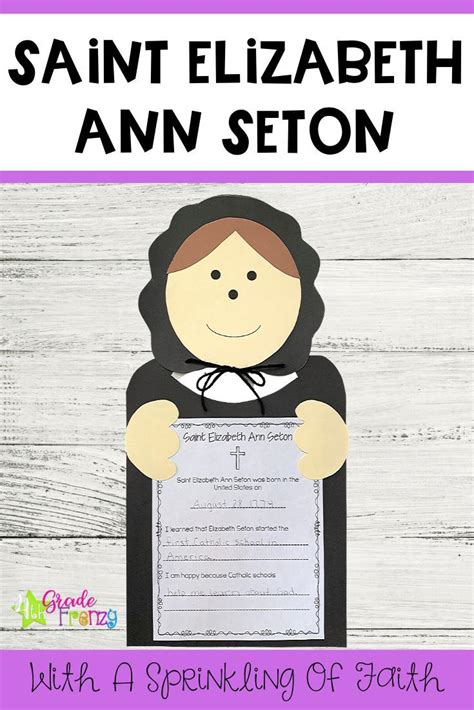 The article deals with some efficient ways to improve student writing. Saint Elizabeth Ann Seton Craft Activity | Catholic ...