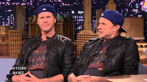 Will Ferrell Beats Look Alike Red Hot Chili Peppers Chad Smith In Drum
