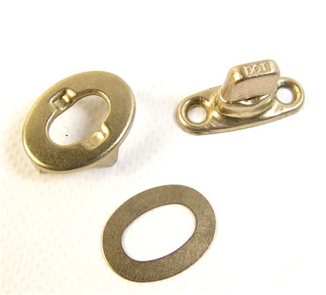 Brass Turn Button Set Single Height Turn Buttons And Eyelets
